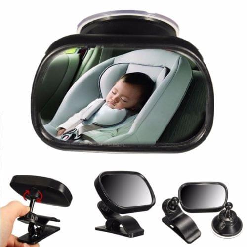 Adjustable Baby Car Mirror Car Back Seat Safety View Rear Ward Facing Car Interior Baby Kids Monitor Reverse Safety Seats Mirror