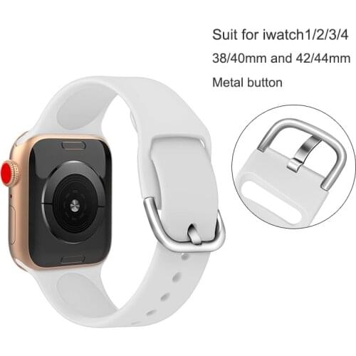 UTHAI G02 Soft Silicone Replacement Sport Band For 38mm Apple Watch Series1 2 42mm Wrist Bracelet Strap For iWatch Sports