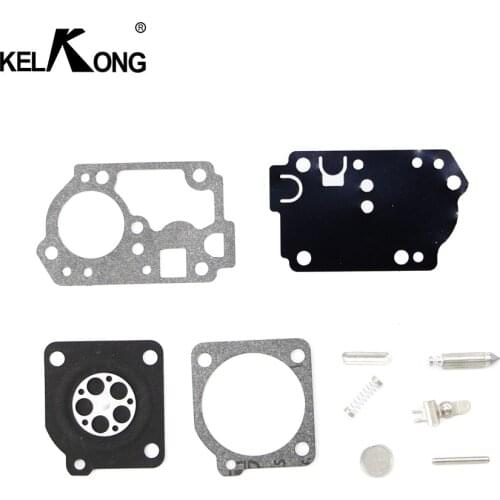KELKONG Carburetor Carb Rebuild Kit For ZAMA RB-142 C1U-W32 C1U-W32A Repair For Homelite Trimmer Blower