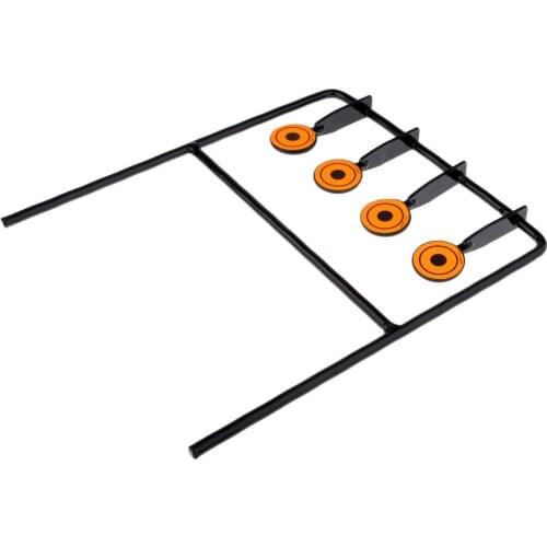 Self Resetting Spinner Metal Targets Practice Shooting Target Set