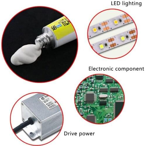 Thermal Conductive Heatsink Viscous Adhesive Glue Compound Glue Heatsink Plas For Circuit Board Pcb CPU LED IC Conductive