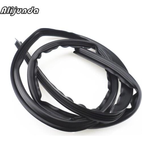 U-shaped rubber sound insulator car windshield edge gap sticker for Peugeot 206 207 208 301 307 308 407 2008 3008 4008