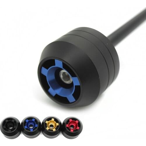 Motorcycle Front POM Axle Fork Sliders For HONDA VFR800 2002-2009 Wheel Protector Pad Black Gold Red Blue