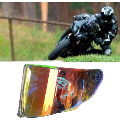 Helmet Shield Night Vision Revo PC Non Glare Mirror ​Day and Night Universa Motorcycle Helmet Visor for KYT TT