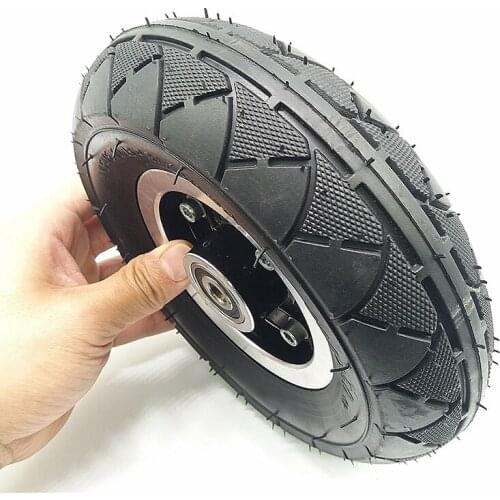 1 X Electric Scooter Tyre Tire Inner Tube Set Pneumatic 8 Inch w/ Wheel Hub Bearing