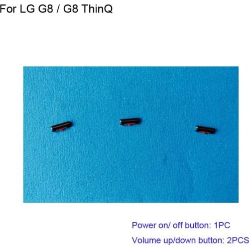 1 SET For LG G8 Power On Off Button + Volume Button Side Buttons Set Repair Parts For LG G8 ThinQ
