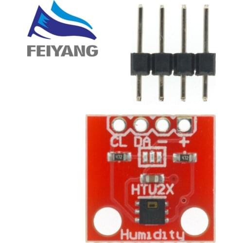 10pcs HTU21D Temperature and Humidity Sensor Module Temperature Sensor Breakout