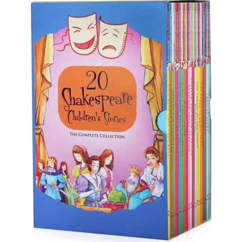 20 Books The Shakespeare Childrens English Story Book Help Child Be Reader Early Education Learning Gift