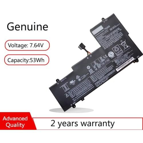 Genuine New L15M4PC2 Laptop Battery For Lenovo YOGA 710-14IKB-80V4,710-14ISK,710-15ISK,710-15IKB,5B10K90778,5B10K90802 L15L4PC2