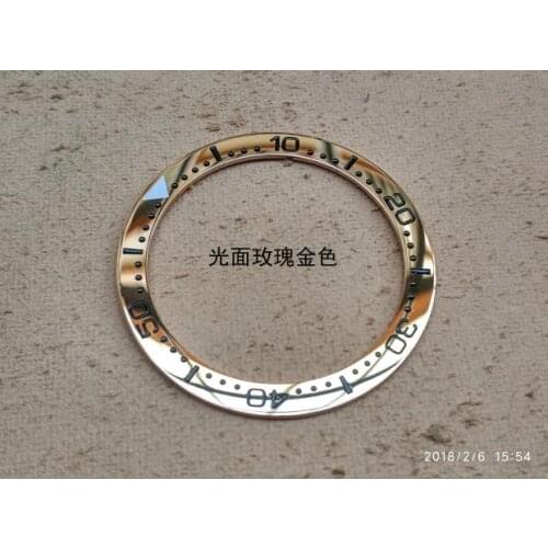 Watch Accessories Our Sbbn03/Sbdx014 Km Series Special Steel Sheet Timing Ring 39mm