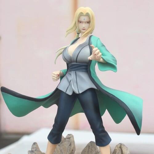Anime MODEL NARUTO Tsunade GK PVC Figure Toy for Collection 28CM