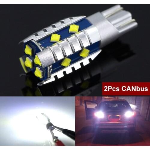 2pc canbus W16W T15 T16 921 LED No Error Bulb For Kia Rio 3 4 K2 K3 K5 2017 2018 2019 Ceed Cerato Car Back Up Light Reverse Lamp