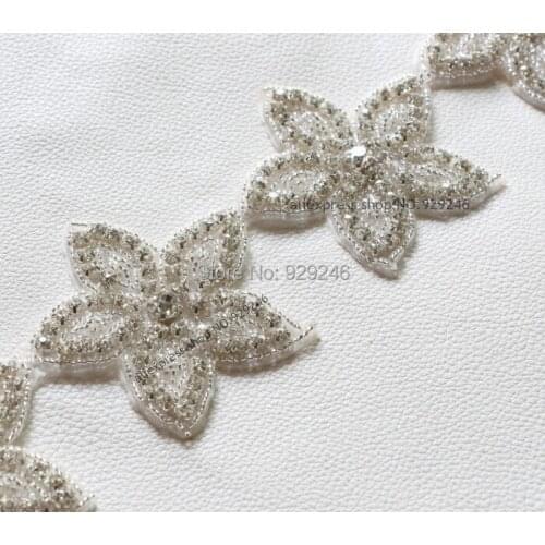 Free shipping 4pcs/lot 7cm Star Shape clear crystal rhinestone applique hat trimmings hotfix for headdress garment hat accessory