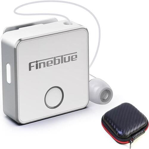 Fineblue F1 Wireless Earphone Handsfree Bluetooth5.0 earbud Vibrati Wireless with Calls Voice Remind Wear