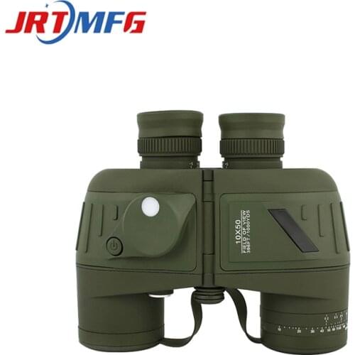 JRTMFG Binoculars Range Finder Night Vision Electronic Coordinate Compass HD Large Field Of View Waterproof Outdoor Telescope