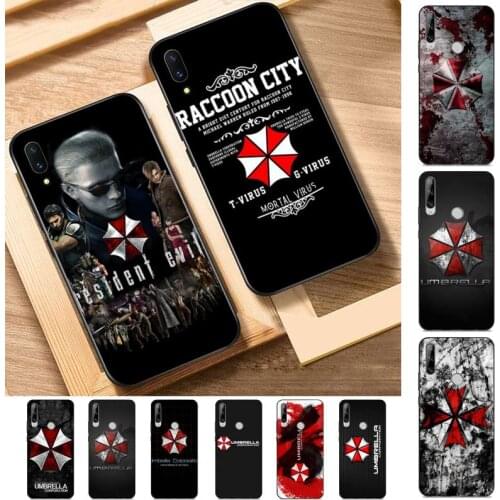 Umbrella Corporation Phone Case for Huawei Y 6 9 7 5 8s prime 2019 2018 enjoy 7 plus