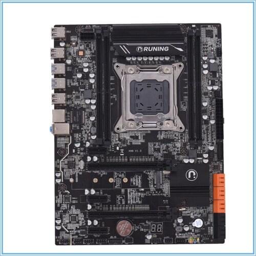 X99 V1.2 mainboard DDR4 ATX LGA2011 cpmputer DIMM Slots SATA 3.0 and USB 3.0 desktop motherboard