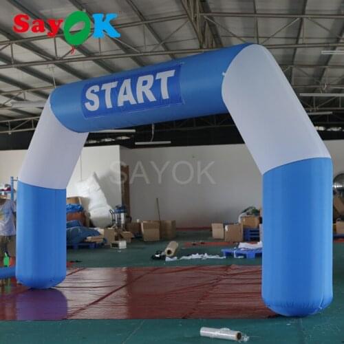 6m(20ft) Inflatable Arch Inflatable Start Finish Line Arch Inflatable Race Arch for Sport Event Advertising
