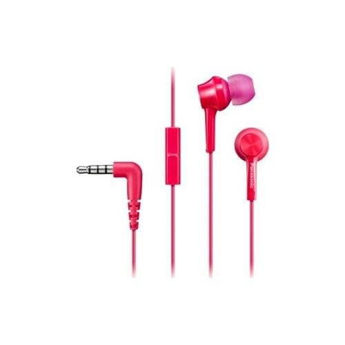 Headphones with Microphone In-ear Panasonic Corp. RP-TCM115E Pink