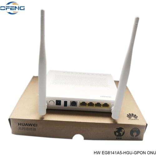 NEW huawei EG8141A5 gpon onu ONT 5dBi FTTH modem router 1GE+3FE+1TEL+USB+WIFI English Software Same function as HG8546M