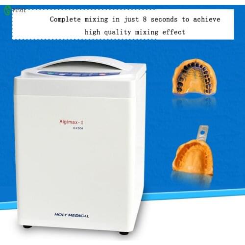 Orthodontic printing film vacuum mixer dental material alginate imprinting material mixer gypsum mixer