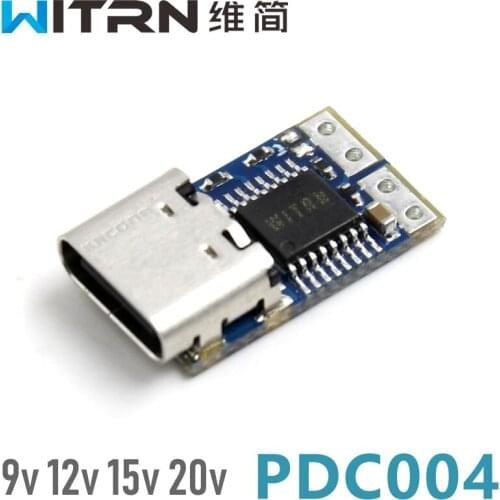 PDC004 PD2\3 to DC Decoy Fast Charging Trigger Polling Detector Notebook Power Supply Change Type-C