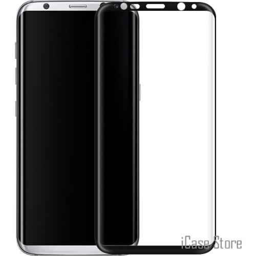S8+ Screen Protector Film 3D Curved Full Screen Coverage Tempered Glass For Samsung Galaxy S8 Plus Package in Foam Box
