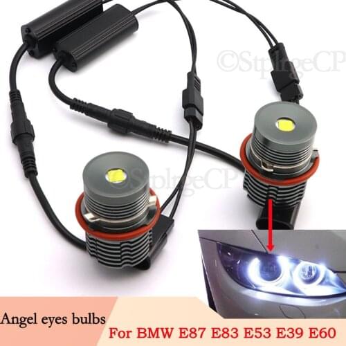 LED Super Bright Led Energy Save Angle Eyes LED Marker HALO For BMW 1 5 6 7 X5 X3 Series E60 M5 E61 E39 E87 E63 E64 E65 E53
