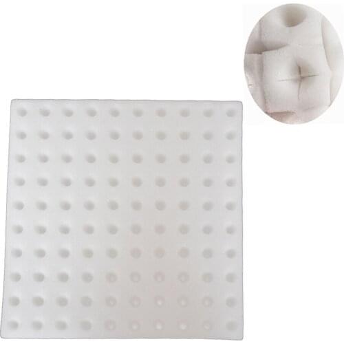 100Pcs/Set Gardening Seedling Sponge Soil-free Hydroponic Planting Tools Vegetables Nursery Pots Garden Plant Cultivation System