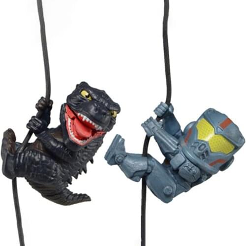 2.5 Inch Neca Scalers Mini Climbing Gipsy Danger Godzilla Vs Kong Japan Anime Figure Model King of Monsters Adult Kids Toys Gift