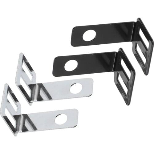 2Pcs Universal Metal Motorcycle Turn Signal Light Holder Rear Turn Signal Light Mounting Bracket Lamp Holder