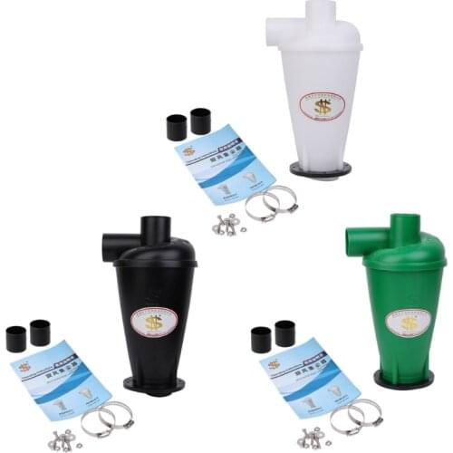 2021 New Cyclone Dust Collector Filter Turbocharged Cyclone With Flange Base Separator Free Shipping