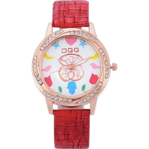 Reloj Mujer Womens watches Luxury Brand Bear Casual Simple Quartz Clock For Women Leather Strap Wrist Watch Kobiet Zegarka