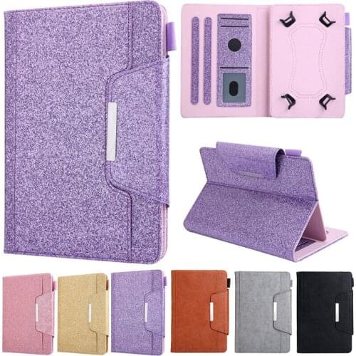 Capa for Lenovo Tab M 10 M10 Case TB-X505F TB X505X TB-X605L TB-X605F Bling Glitter Cover for Funda Tablet Univesal 10.1 10 inch