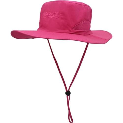 Connectyle Outdoor Mens Womens Wide Brim Quick Dry Mesh Sun Protection Hat Cool Bucket Cap UPF50