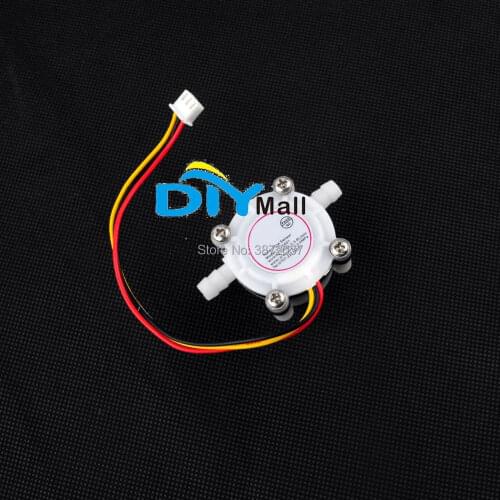 DIYmall YF-S401 Water Flow Sensor Meter Coffee Dispenser Counter 0.3-6 L/min