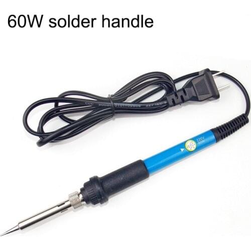 60W Soldering Iron Adjustable Temperature Electric Solder Iron Rework Station Mini Handle Heat Pencil Welding Repair Tools