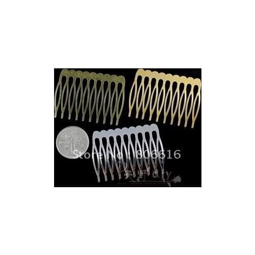40*53MM 30PCS (Nickel/Gold/Bronze) Metal Hair Comb Claw Hairpins DIY Jewelry Findings&Components