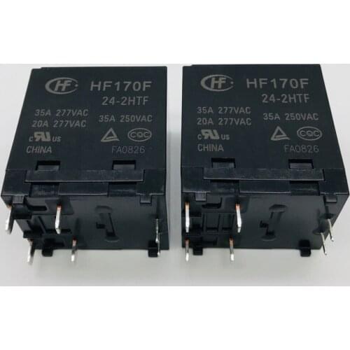 HF170F-12/24-2HTF 35A 277V 012/24VDCrelays