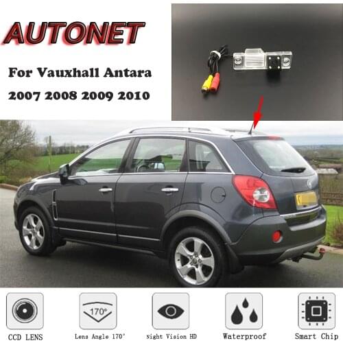 AUTONET HD Night Vision Backup Rear View camera For Vauxhall Antara 2007 2008 2009 2010/ Licence plate camera or Bracket