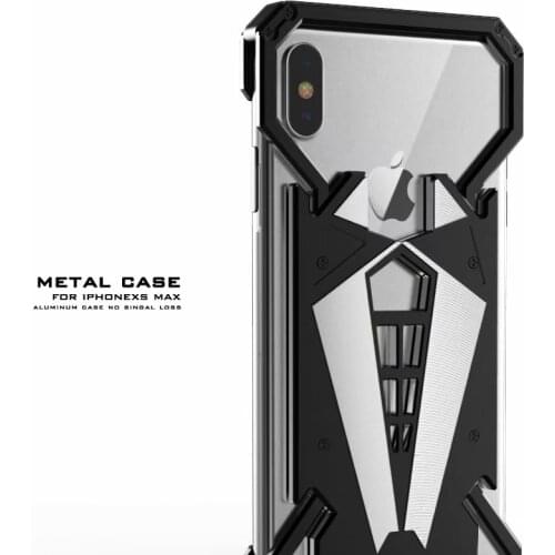 Luxury Cool Metal Case For Iphone X XS MAX XR Metal Aluminum Alloy Shockproof Armor Cases Cover Anti-knock Fundas Coque