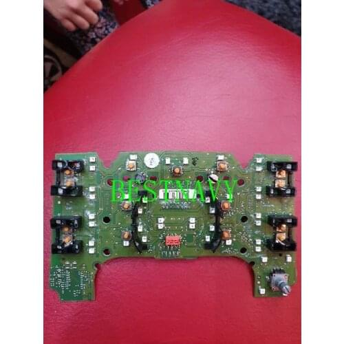 MMI circuit board for Audi A8 year 2003 CD MMI 2G Multimedia contro console 4E1 919 610B car faceplate PC board Button circuit