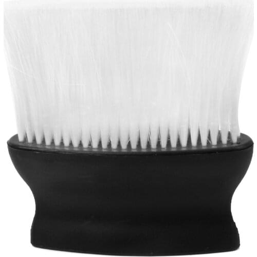 Soft Dense Shaving Neck Duster Brush Facial Dust Remover Cleaner White