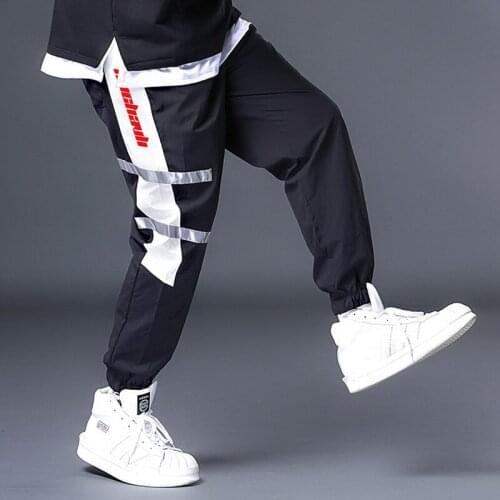 Plus 7XL 6XL 5XL 2020 Brand New Mens Trousers Casual Fashion Elastic Pants Tether Pants for Male Solid Color joggers men