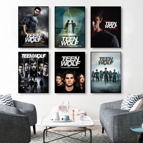 Teen Wolf Movie Canvas Posters Wall Stickers Prints Clear Image Home Decoration Livingroom Bedroom Home