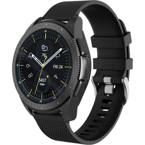 Watch Band Strap Circles Buckled Adjustable Silicone Wristwatch Bands Replacement Accessories With Tool For Suunto 3 Fitness