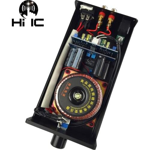 LM3886 AB Dual Channel Class 2.0 Audio Stereo High Power Amplifier HIFI 68W+68W Home Aluminum Enclosure Amp AC 220V