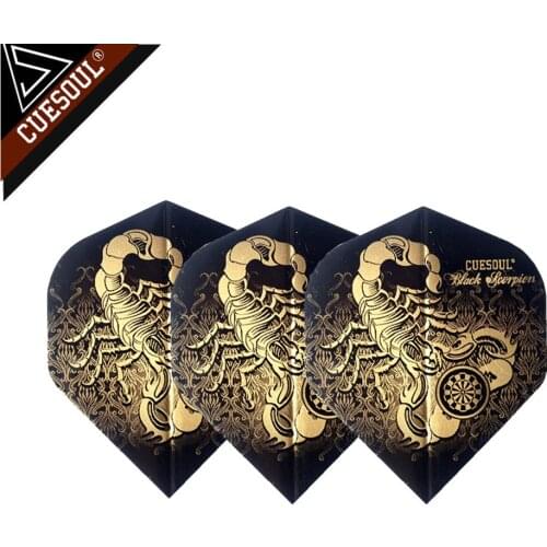 CUESOUL 12pcs 4 styles Professional Dart Flights For Soft Tip Darts And Steel Tip Darts With Very Good Quality