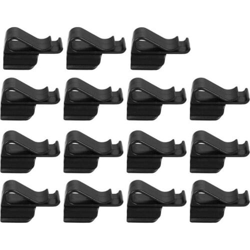 15Pcs Golf Bag Clip on Putter Clamp Holder Putting Organizer Club Ball Marker