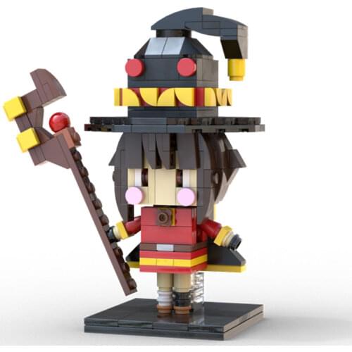 270PCS Moc Building Blocks Hui Hui Great Magician Brick Kid Gift Toys And Educational Toys For Children